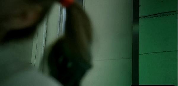  Psycho Riley Reid bangs her doctor who is in a straitjacket